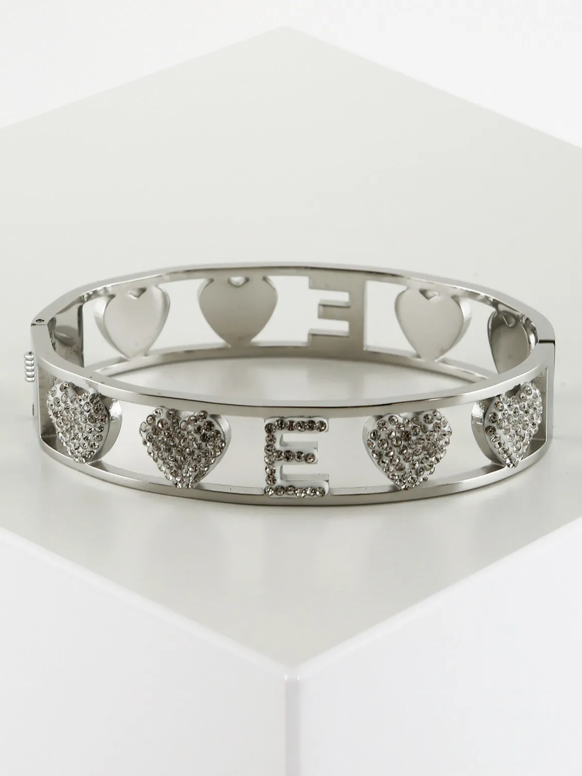 Solada Bracciale rigido iniziale "E"