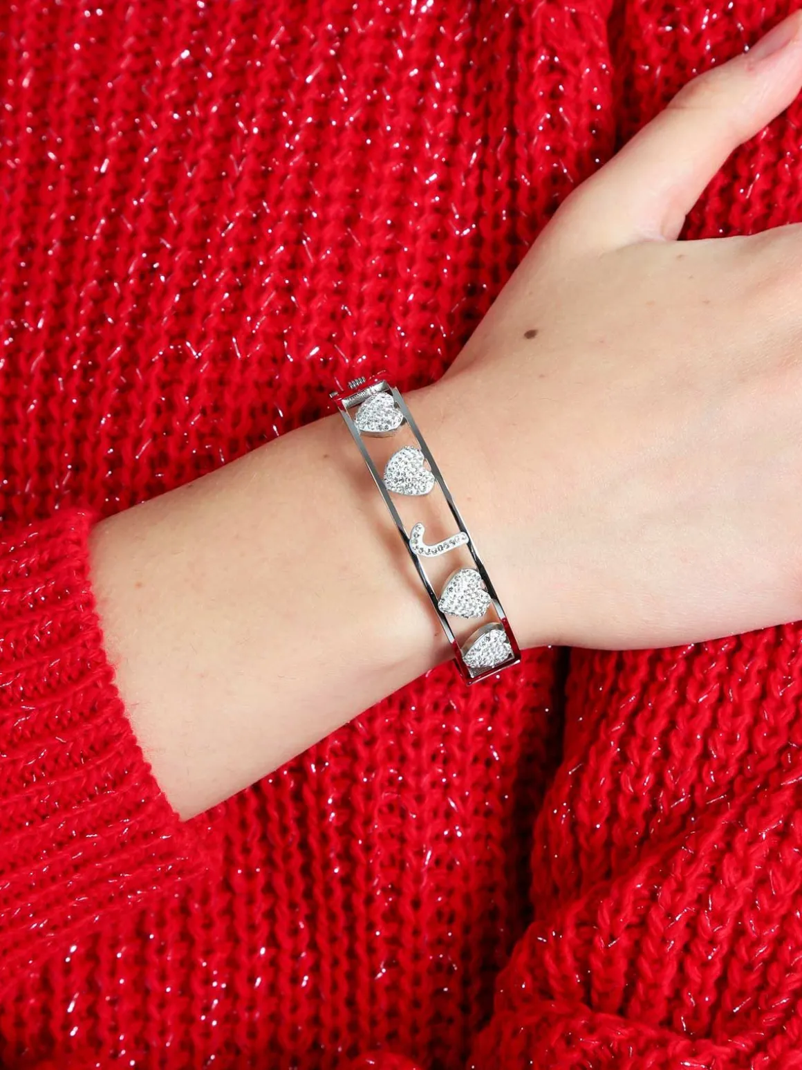 Solada Bracciale rigido "J"