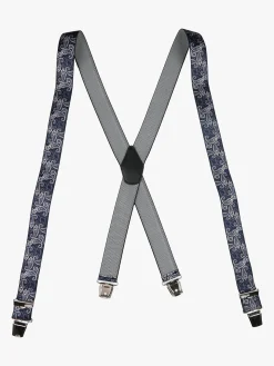 Solada Bretelle elastiche da uomo con stampe - multicolore