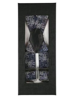 Solada Bretelle elastiche da uomo con stampe - multicolore