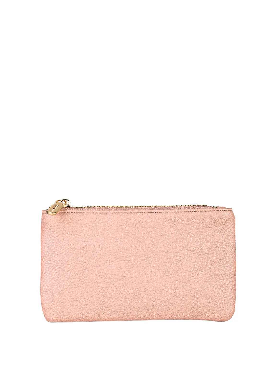 Solada Bustina donna in ecopelle con zip - rosa