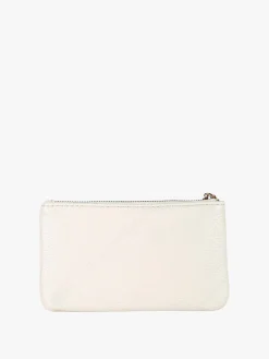 Solada Bustina donna in ecopelle con zip - beige