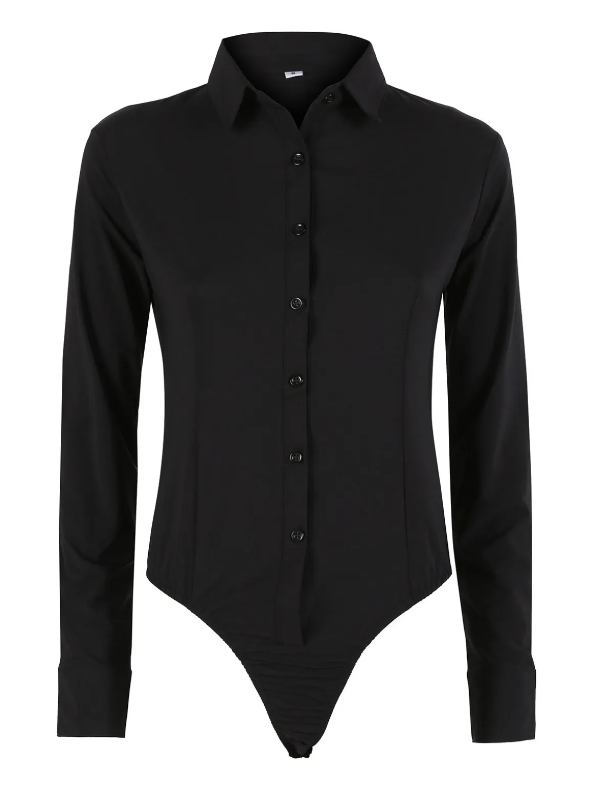Solada Camicia body donna a maniche lunghe - nero