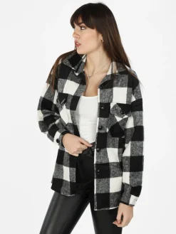 Solada Camicia da donna a quadri in flanella