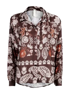 Solada Camicia donna a fantasia - moro