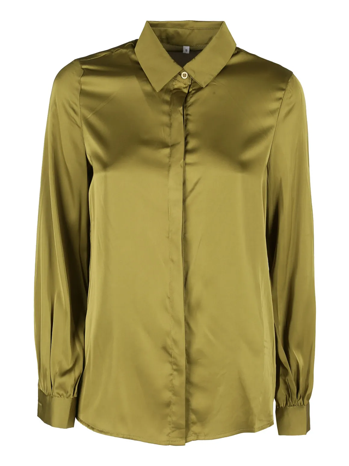 Solada Camicia donna a maniche lunghe effetto raso