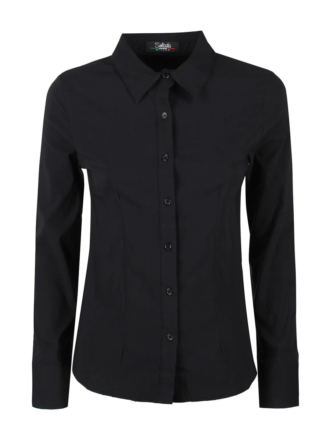Solada Camicia donna classica stretch a maniche lunghe
