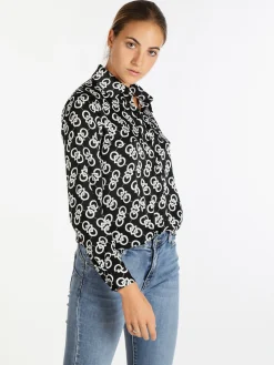 Solada Camicia donna con stampa bicolor