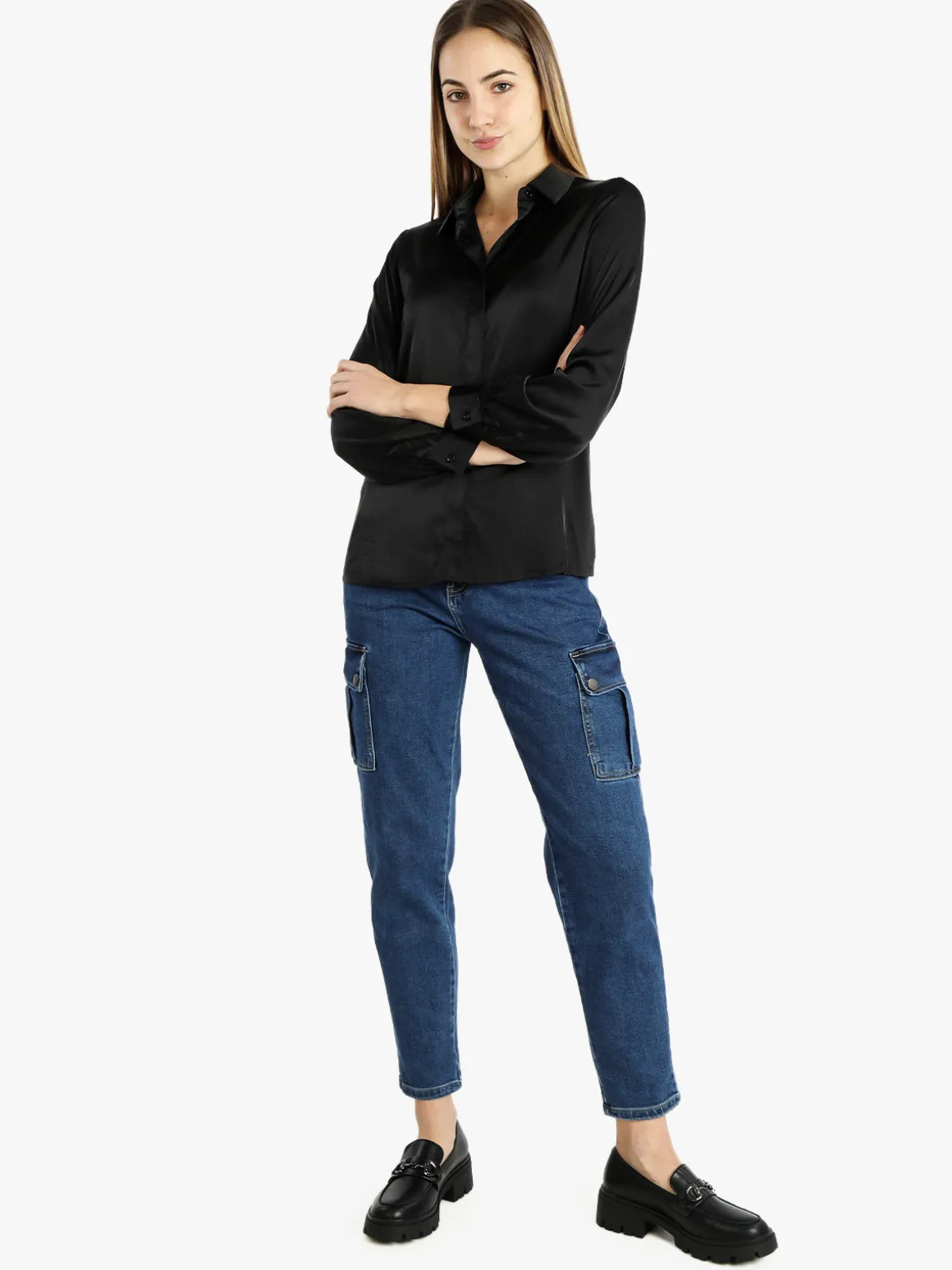 Solada Camicia donna effetto raso