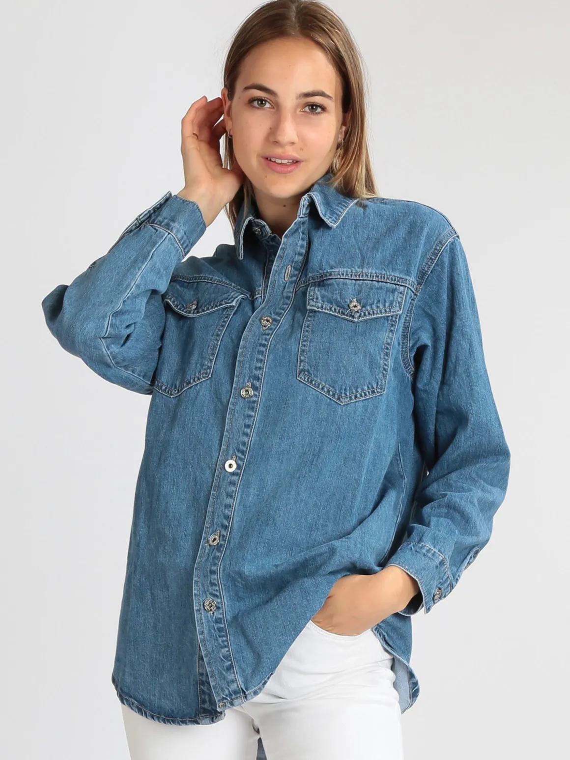 Solada Camicia donna in jeans