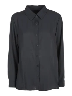 Solada Camicia donna leggera a maniche lunghe - nero