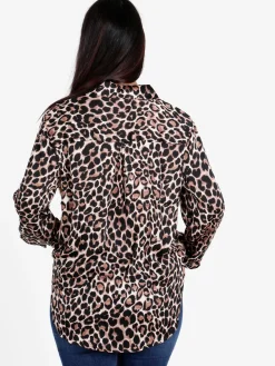 Solada Camicia donna maculata a maniche lunghe