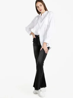 Solada Camicia donna oversize con taschino