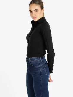 Solada Camicia donna slim fit a maniche lunghe