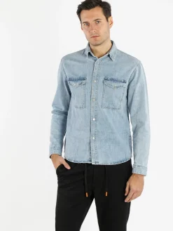 Solada Camicia in jeans da uomo