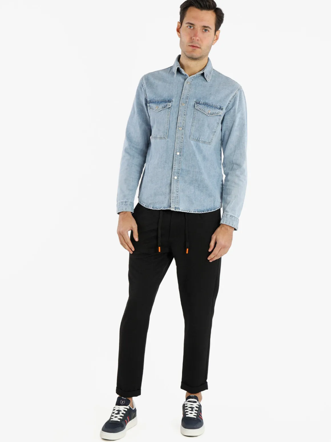 Solada Camicia in jeans da uomo