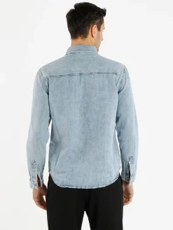 Solada Camicia in jeans da uomo