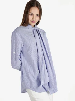 Solada Camicia rigata da donna a maniche lunghe