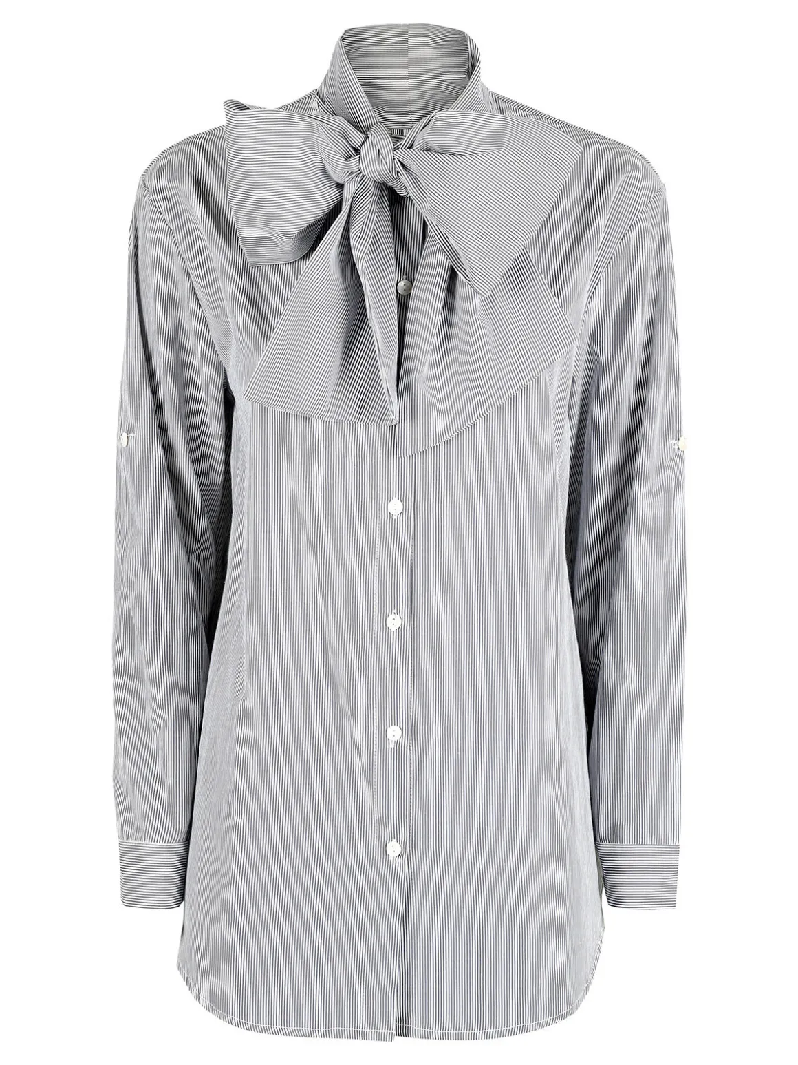 Solada Camicia rigata da donna a maniche lunghe