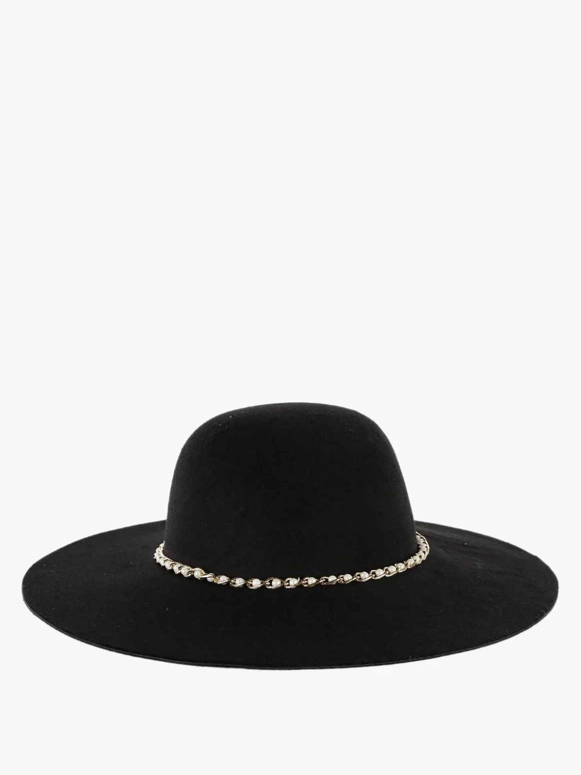 Solada Cappello a tesa larga con perle