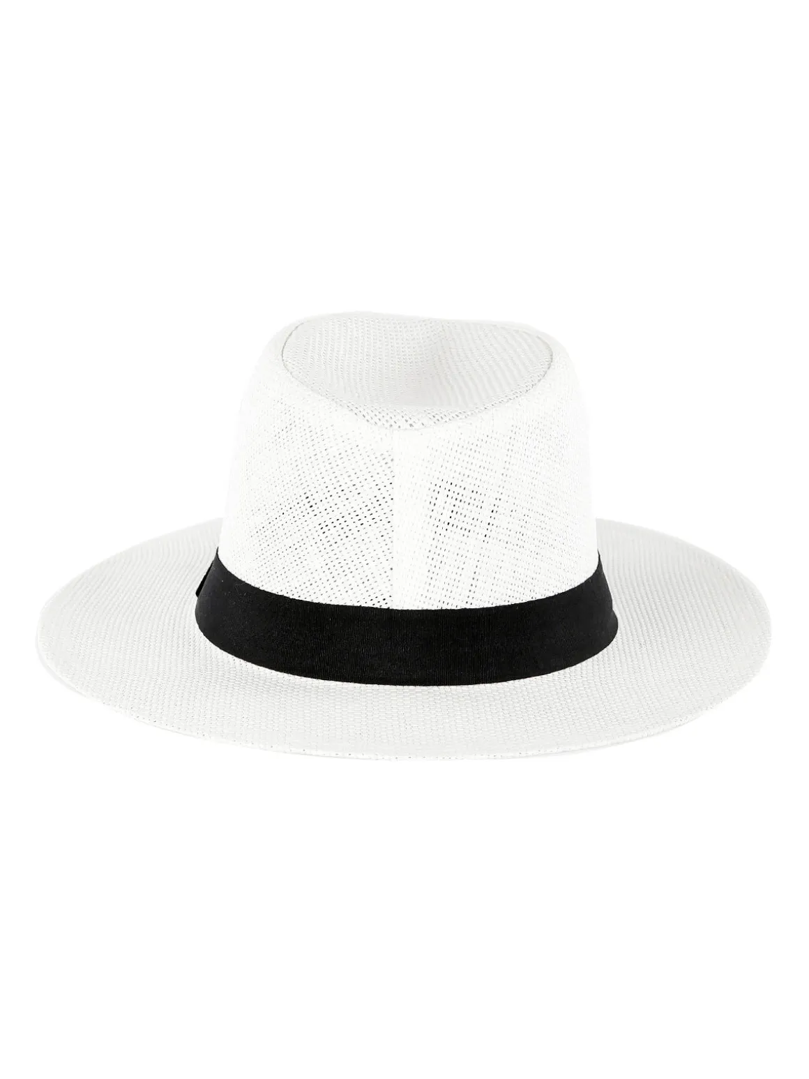 Solada Cappello panama di carta con nastro