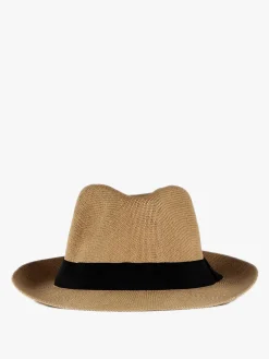 Solada Cappello panama di carta con nastro