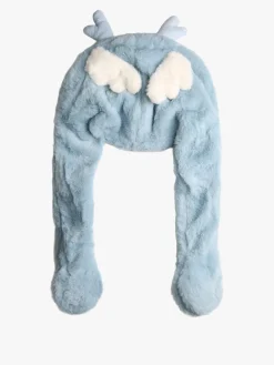 Solada Cappello peloso con orecchie - azzurro