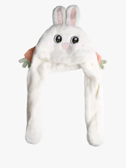 Solada Cappello peloso con orecchie - bianco