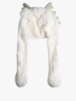 Solada Cappello peloso con orecchie - bianco