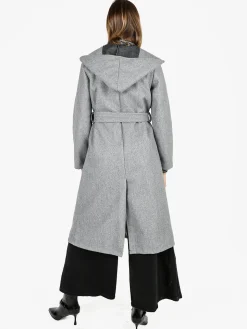 Solada Cappotto classico donna con cappuccio