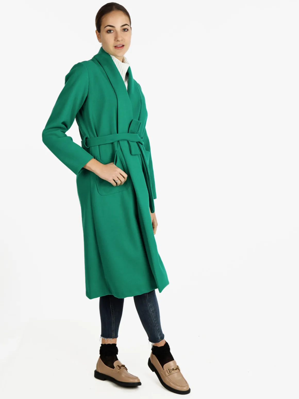 Solada Cappotto classico donna con cintura