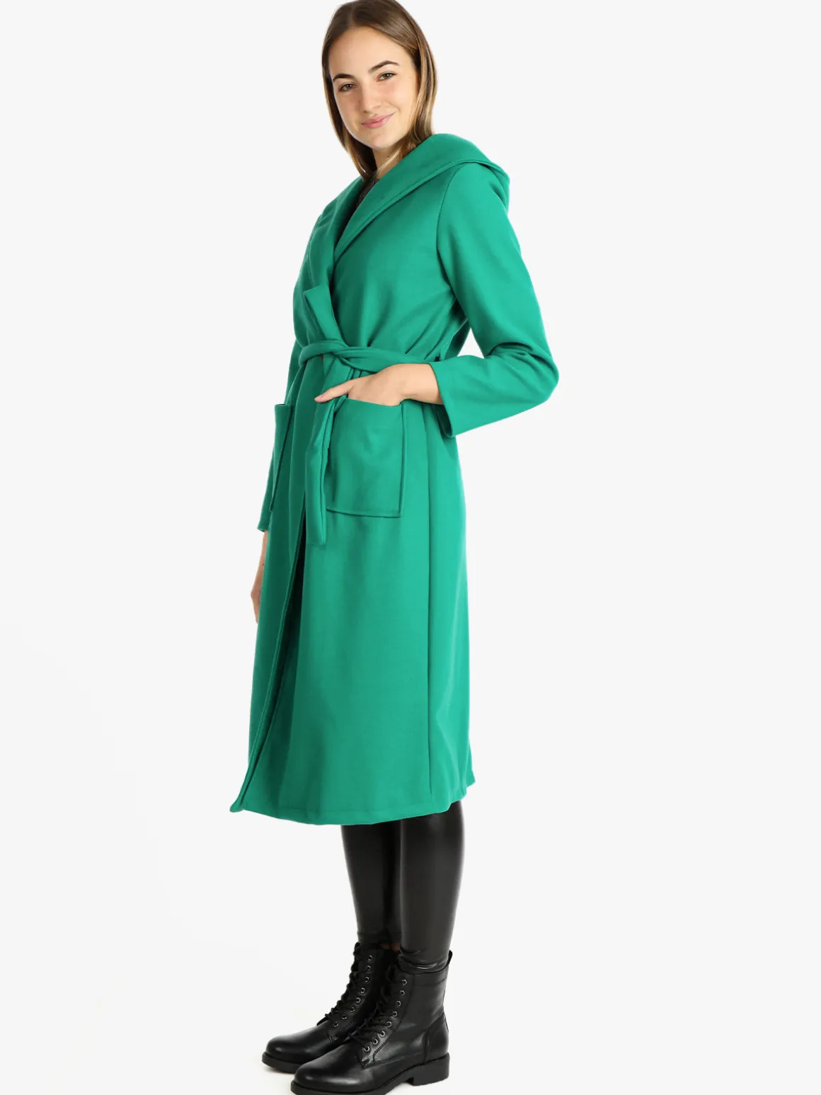 Solada Cappotto classico donna con cappuccio