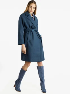 Solada Cappotto doppiopetto da donna con cintura