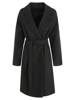 Solada Cappotto doppiopetto da donna con cintura