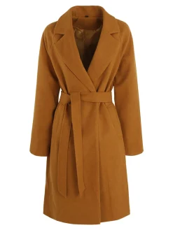 Solada Cappotto doppiopetto da donna con cintura