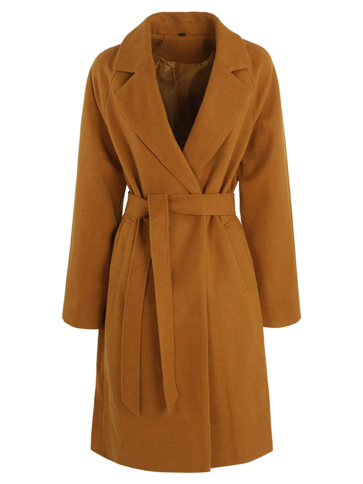 Solada Cappotto doppiopetto da donna con cintura