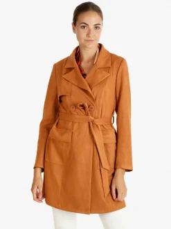 Solada Cappotto leggero donna con cintura