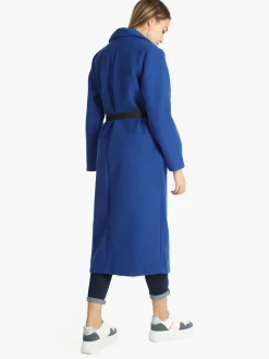 Solada Cappotto lungo classico donna con cintura