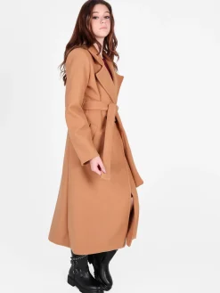 Solada Cappotto lungo da donna con chiusura doppiopetto