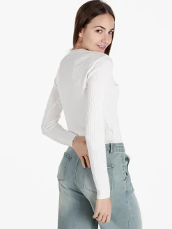 Solada Cardigan donna a trecce con bottoni
