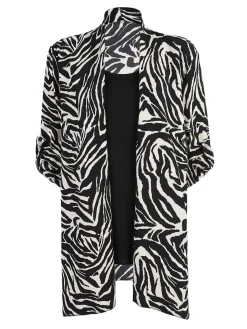 Solada Cardigan donna con top - bianco