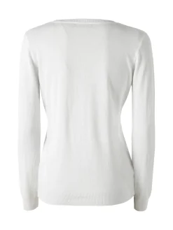 Solada Cardigan donna in maglia con bottoni - grigio