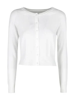 Solada Cardigan donna in maglia con scollo tondo