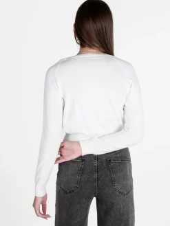 Solada Cardigan donna in maglia con scollo tondo