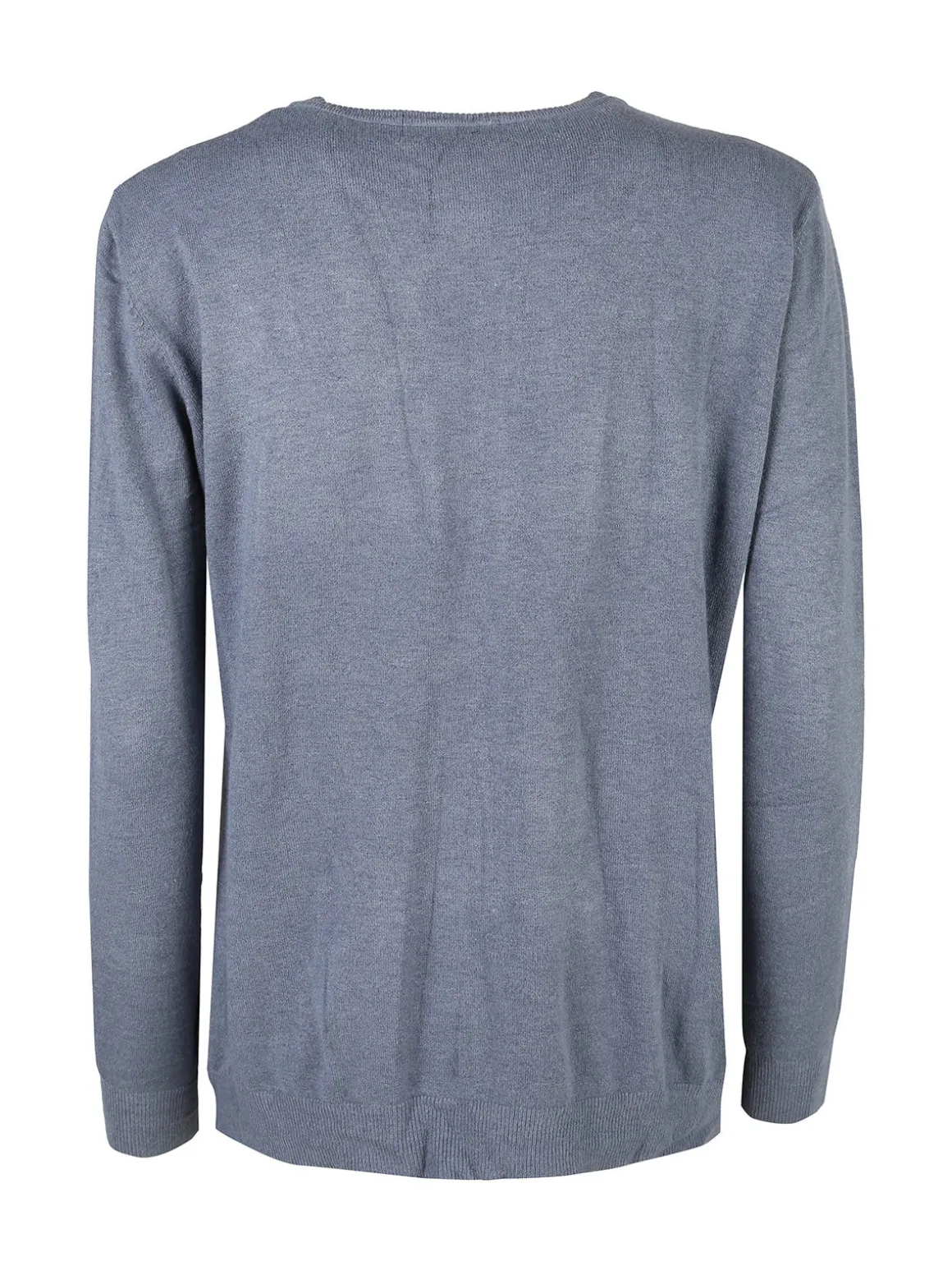 Solada Cardigan girocollo da donna in maglia - jeans