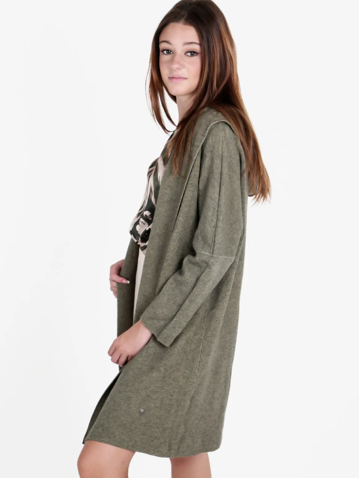 Solada Cardigan in maglia da donna con cappuccio