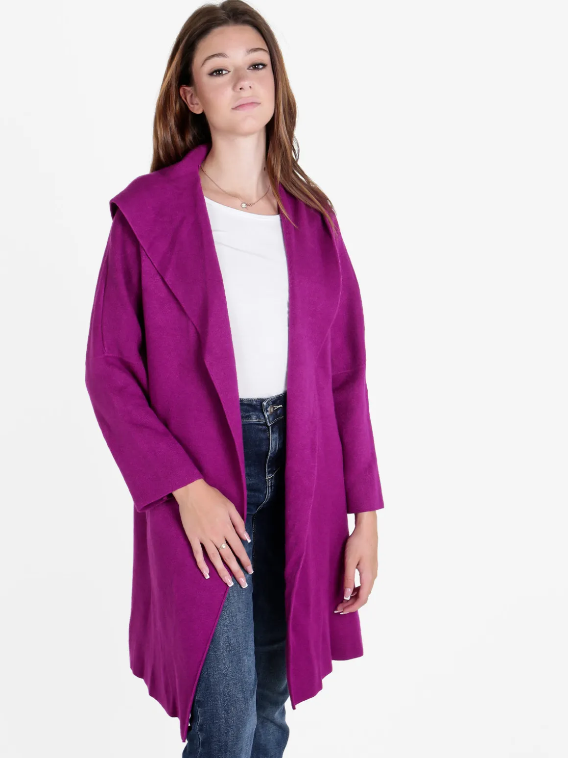Solada Cardigan in maglia da donna con cappuccio