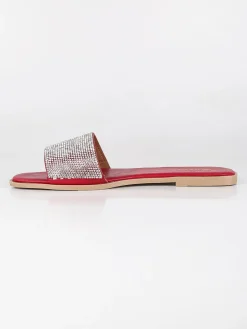Solada Ciabatte basse con strass