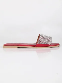 Solada Ciabatte basse con strass