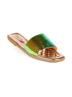Solada Ciabatte basse effetto pitone
